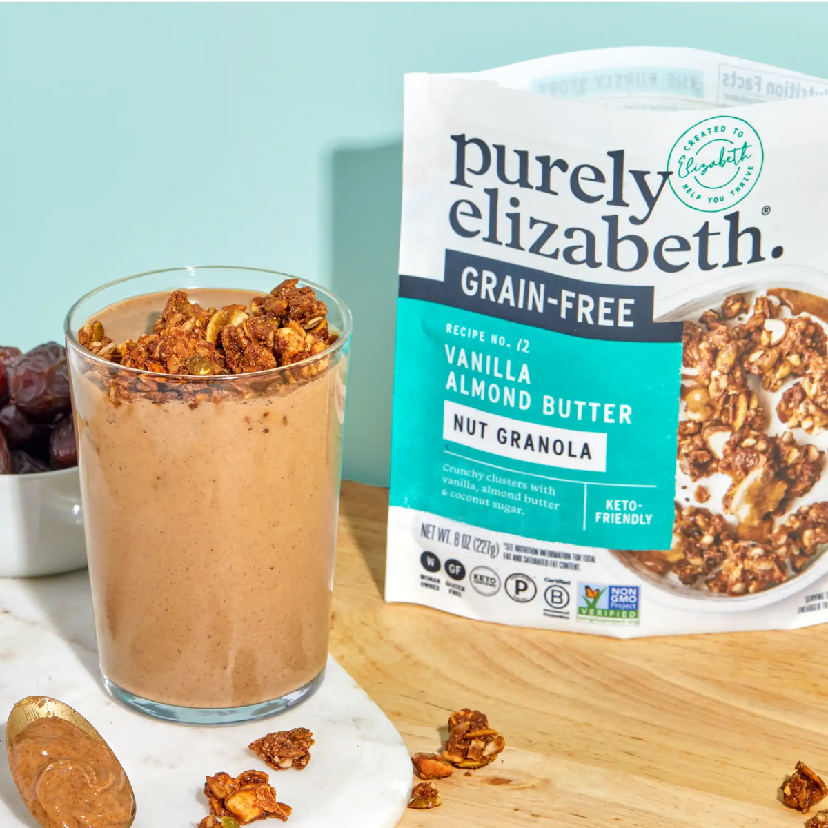 Vanilla Almond Butter Grain-Free Granola
