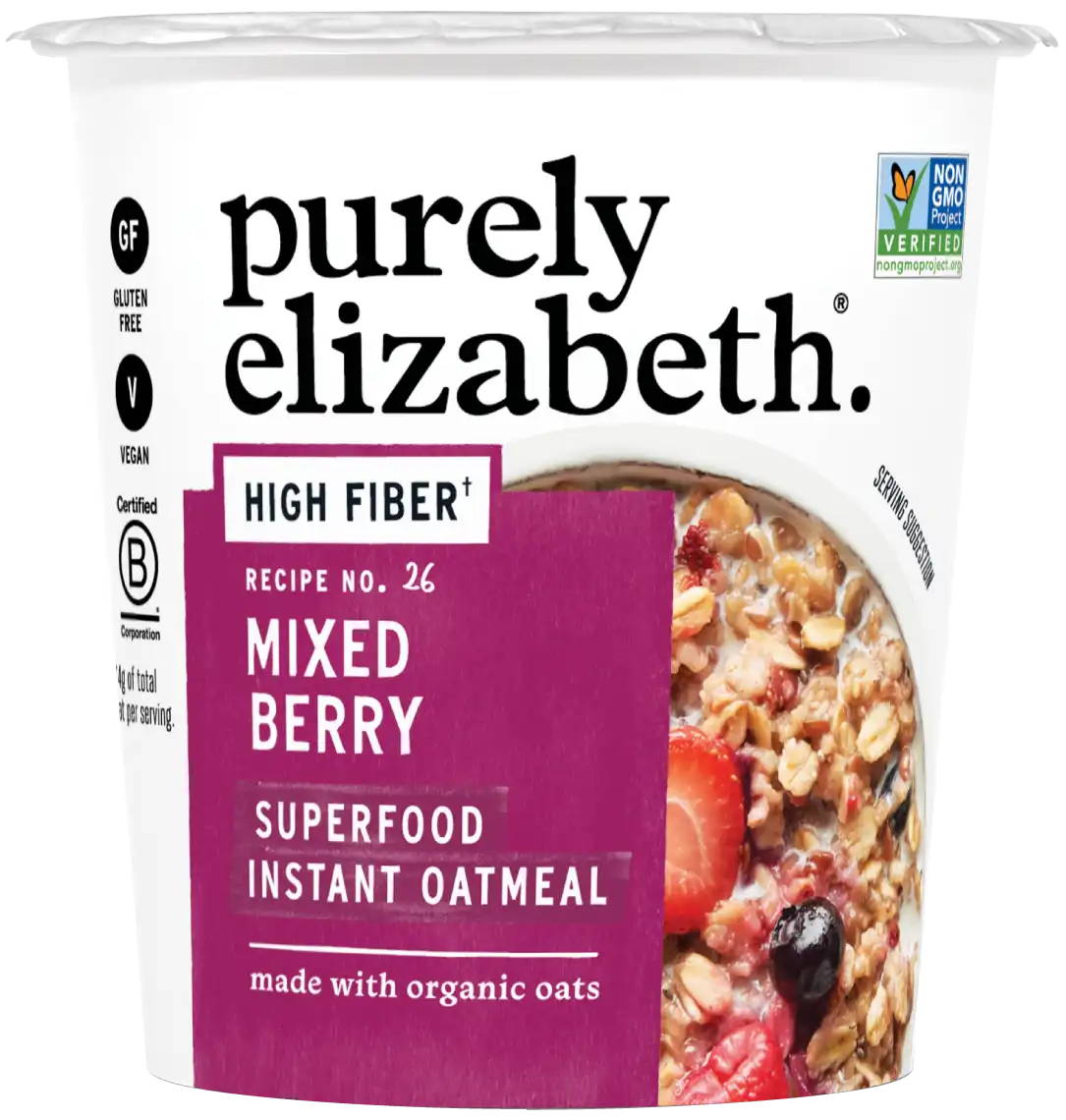 Mixed Berry Superfood Oat Cup with Prebiotic Fiber