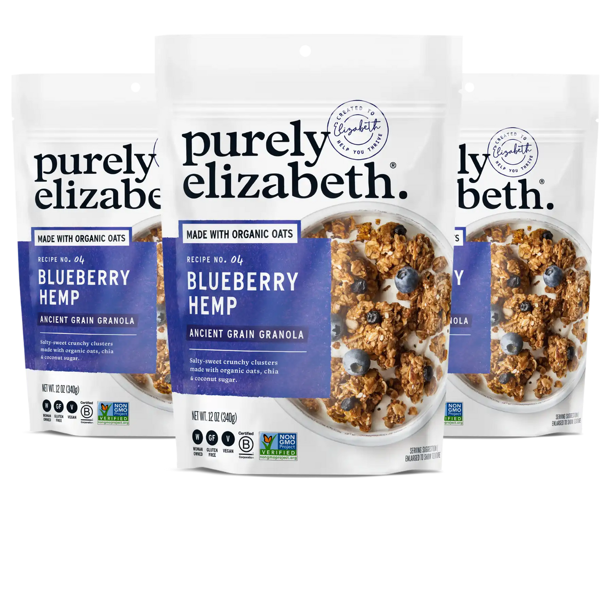 Blueberry Hemp Ancient Grain Granola