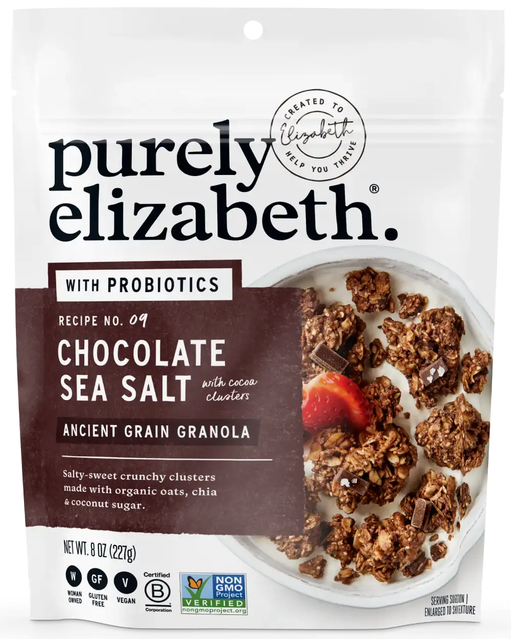 Chocolate Sea Salt Probiotic Ancient Grain Granola
